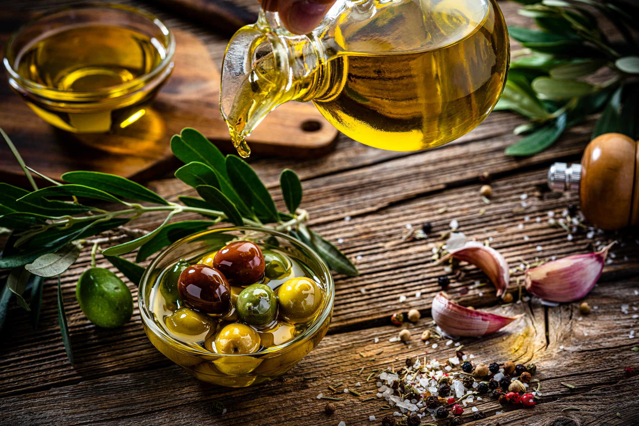 Banner image of Avlaki Olive Oil for Primrose Organic Produce's suppliers page.